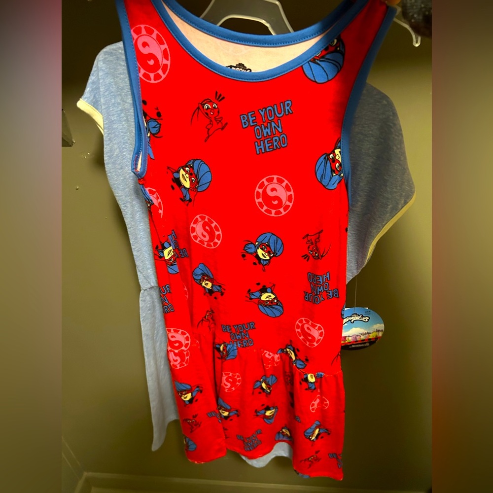Two Miraculous Ladybug Dresses.